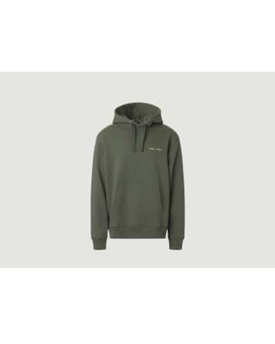 Samsøe & Samsøe Hoodie Norsbro 11720 S - Green