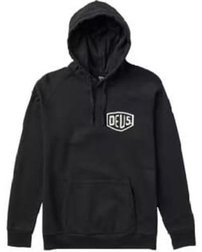 Deus Ex Machina Ibiza Adress Hoodie Sweatshirt L - Black
