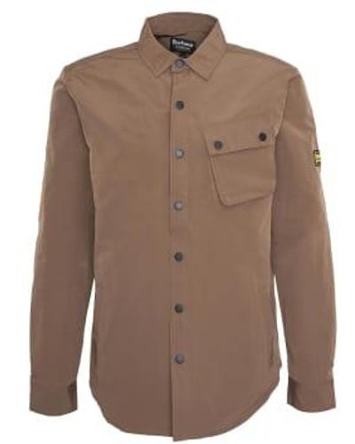 Barbour International Control Overshirt Fossil M - Brown