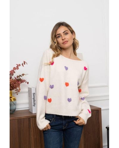 Kilky All About Hearts Knit - Pink
