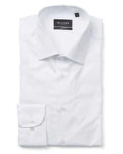 Sand Copenhagen Copenhagen State N2 Cotton Ls Shirt White - Bianco