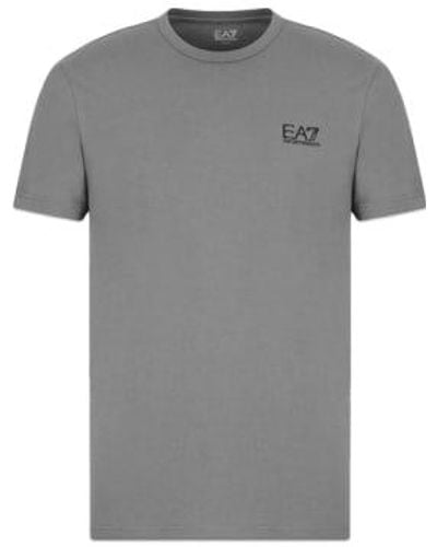 Emporio Armani Ea7 Core Id T-shirt Sharkskin Large - Gray