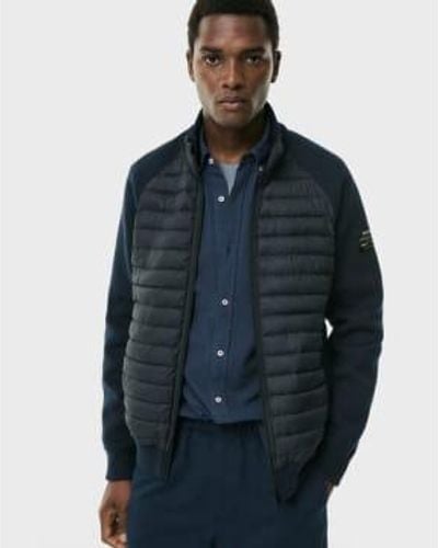 Ecoalf Beamon Knit & Quilted Jacket Xl - Blue