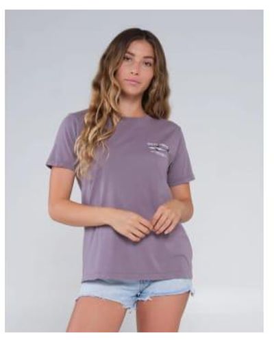 Salty Crew T Shirt Lavande Xs - Purple