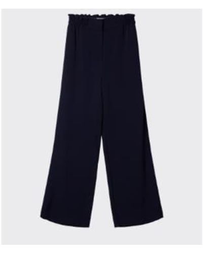 Minimum Navy Debitta Trousers 36 - Blue