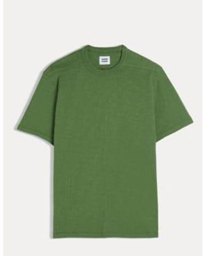Homecore T Shirt Rodger Bio Coton Bio Stem - Verde
