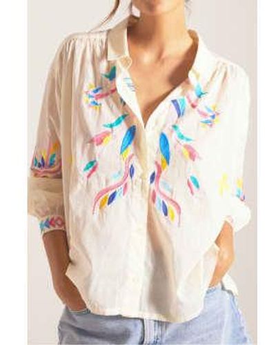 Sacre Coeur Ali Shirt en fleur - Multicolore