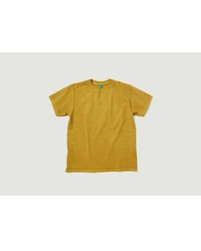 Good On S/s Crew T-shirt Aus Baumwolljersey S - Yellow