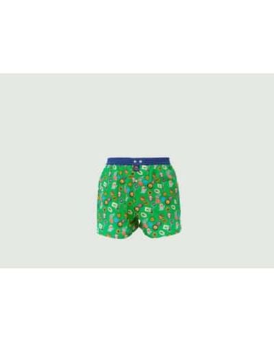 McAlson Boxer Short Patches S - Green