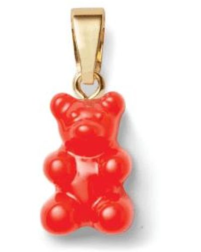 Crystal Haze Jewelry Sangria Nostalgia Bear - Rosso