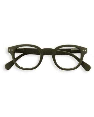 Izipizi Khaki Style C Reading Glasses 1 + - Green