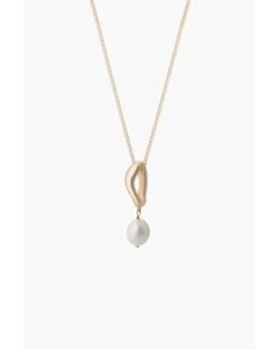 Tutti & Co Ne707g Tranquil Necklace One Size / - Metallic