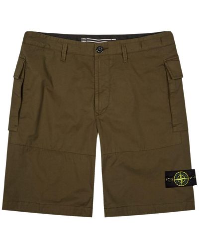 Stone Island Bermuda -Shorts - Grün