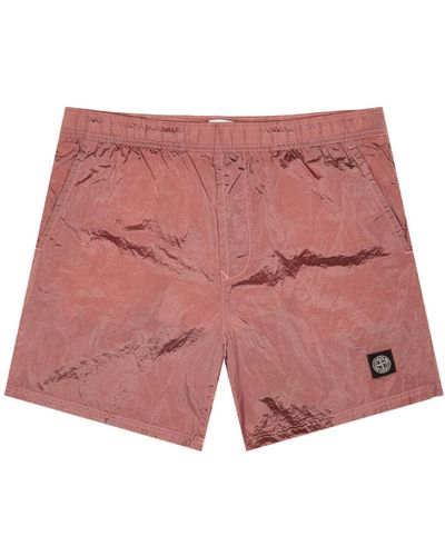 Stone Island Pantalones cortos natación rosa - Rojo
