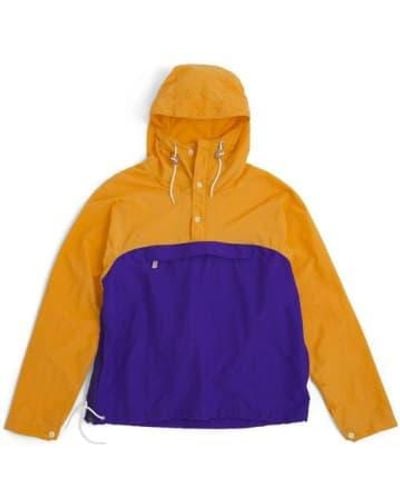 Battenwear Packable Anorak Jacket Mango - Viola