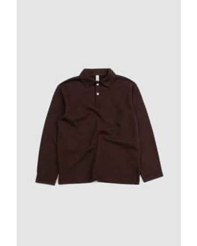 Another Aspect Polo Shirt 1.0. Antique S - Brown