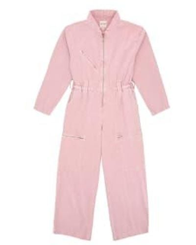 seventy + mochi Dusty ganz in einem amelia -jumpsuit - Pink