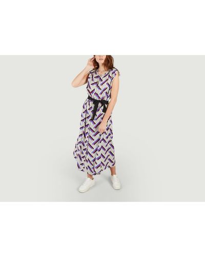 Robe Longue Chloé Stora - Taille 36 - Jaune En Coton - Style Chemisier - Occasion Très Bon état
