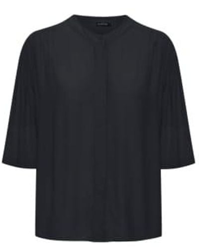 Soaked In Luxury Sllayna Shirt Ss - Black