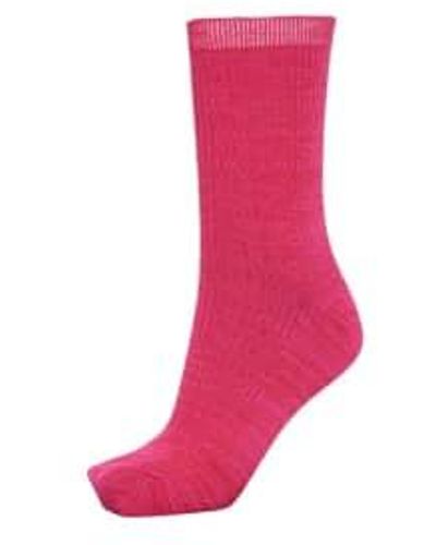 SELECTED Mel Sock - Pink