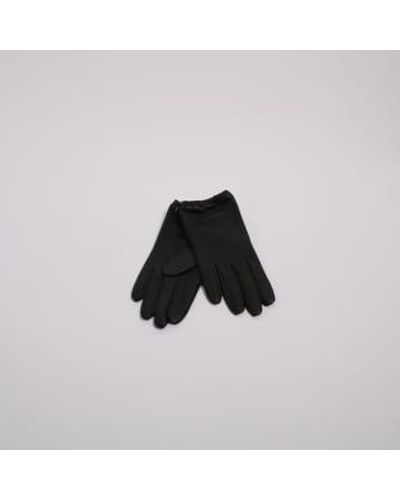 Aristide B 01 gants en cuir en peau d'agneau noir