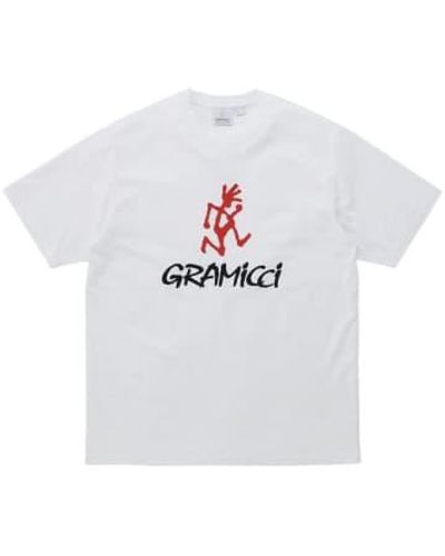 Gramicci Logo -t -shirt - Weiß