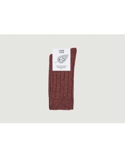 Homecore And Silk Socks 39/42 - Red