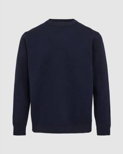 Minimum Jolas Maritime Knit Sweater S - Blue
