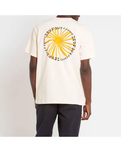 DEUS Ex Machina Sunstroke T Shirt Dirty White - Bianco