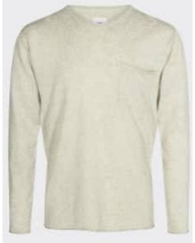 Minimum Seneca Rock Melange Helmuth Sweater Size M - Natural