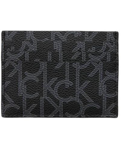 Calvin Klein Logo Cardholder Black - Nero