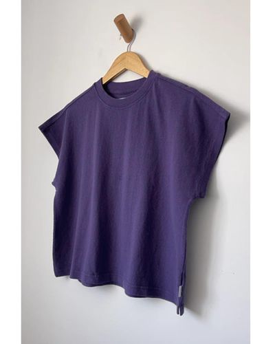 LE BON SHOPPE Eggplant Jeanne T Shirt - Purple