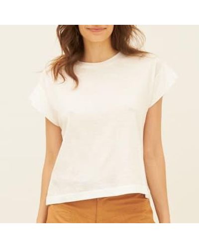 Chico Soleil Tee Shirt Col Rond S - White