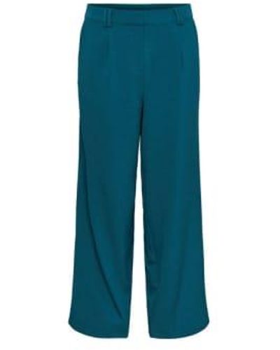 Y.A.S Omilla High Waisted Pants Xl - Blue