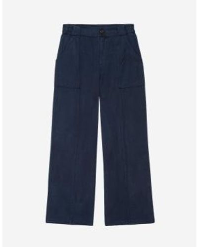 Rails Greer Large Pocket Detail Trousers Size: L, Col: - Blue