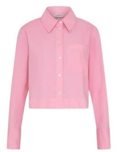 Marella Abruzzo Cropped Shirt - Rosa