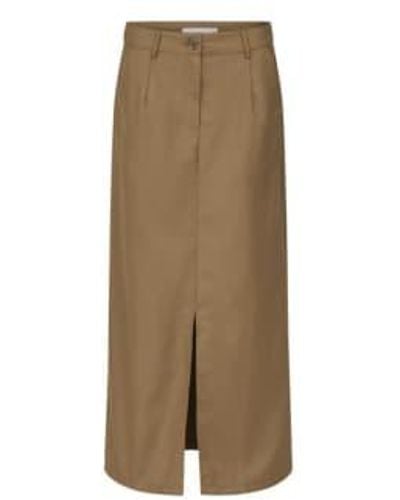 Sisters Point Ela Skirt Taupe - Verde