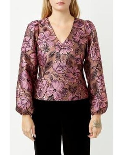 SELECTED Lavender Paula Top - Rosso