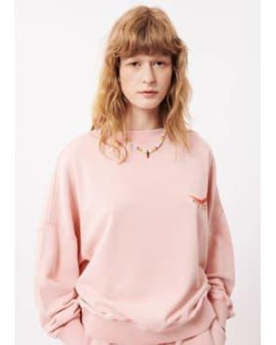 FRNCH Ethel Sweatshirt S - Pink