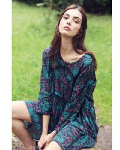 Louizon Flower Print Dress Milos Size3 - Green