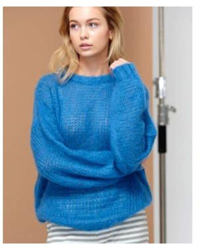 Noella Delta Sweater Xs - Blue