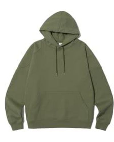 PARTIMENTO Riding Patch Hoodie Large - Green