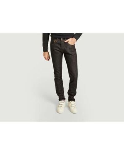 Momotaro Jeans Sobrio thight tapered 15 7 oz 0306 jeans - Negro