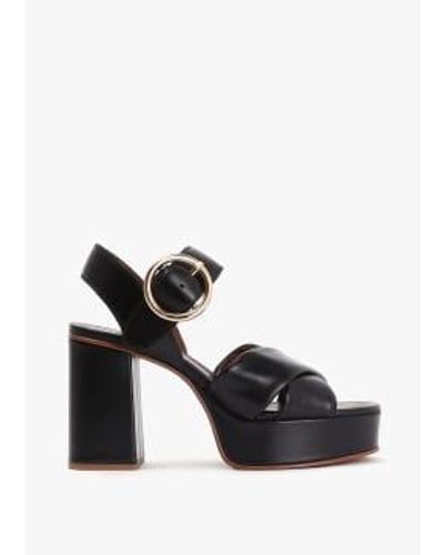 See By Chloé Tacones plataforma lyna en negro