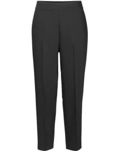 Second Female Garbo Trousers Polyester - Grey