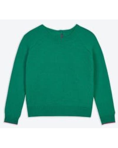 Lowie Jade Recycled Cashmere Jumpigan M - Green