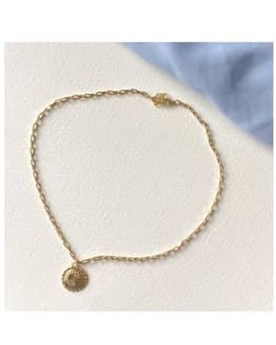sept cinq Golden Venus Necklace - Bianco