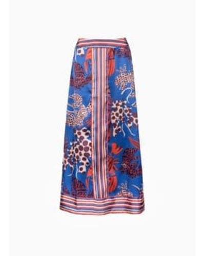 An'ge Robina Maxi Skirt In - Blu
