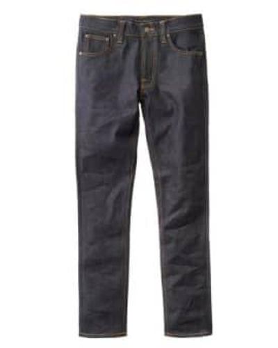 Nudie Jeans 16 Dips Dry Lean Dean Jeans W32 L34 - Gray