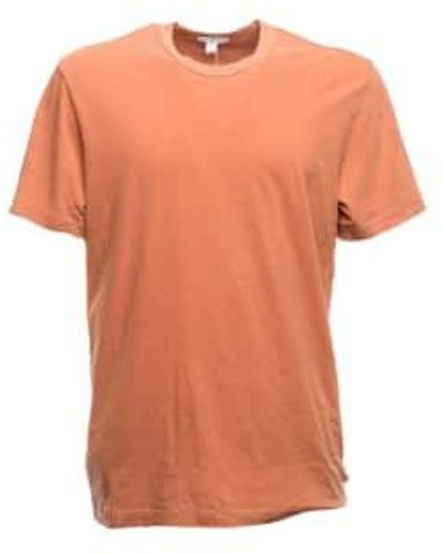 James Perse Mlj3311 Folp T-shirt E Polo 4 - Orange